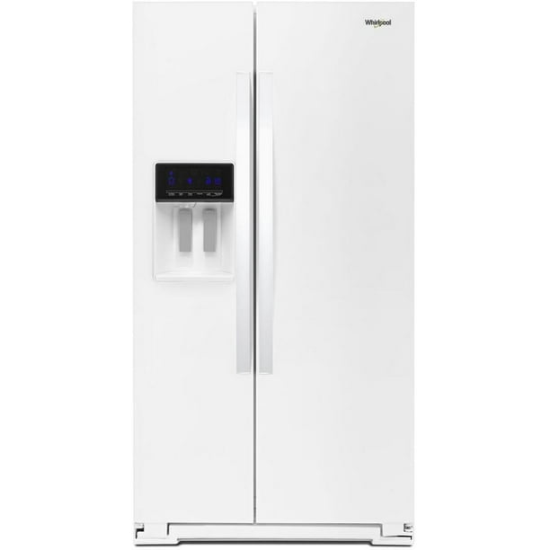 Whirlpool WRS588FIHW 28 Cu.Ft. Freestanding Side by Side Refrigerator