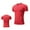 Watermelon Red, variant on Men's stretch shirt short sleeve fitness top cool dry bottoming shirt sports T-shirt suitable for sports fitness
