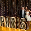 2 ft. 9 in. Tres Chic Paris Letter Set