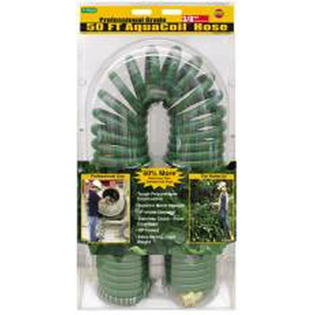 Watering Hose 50 Feet Coil - Self-Coiling Garden Hose 50' 701013C