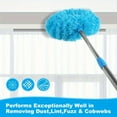 thumbnail image 6 of 1 piece ceiling fan cleaning duster with extension pole dust brush removable and washable, 6 of 7