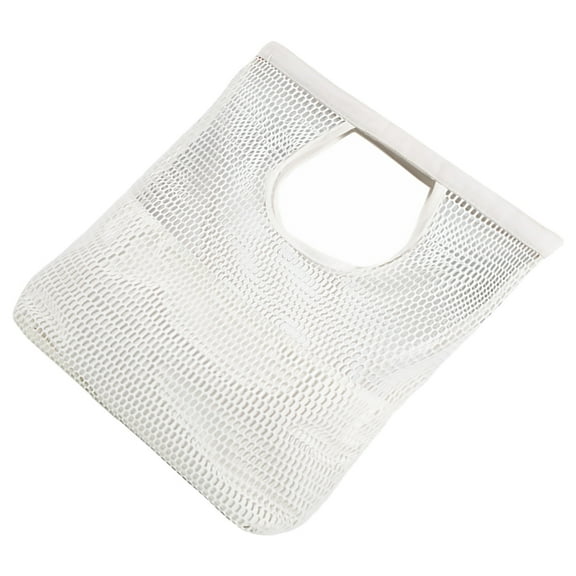 Beach Bag Large Capacity Mesh Shopping Portable Canvas Tote for Women High Storage Bags Pouch Foldable