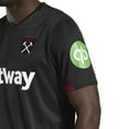 thumbnail image 4 of Men's Umbro Black West Ham United 2024/25 Away Replica Jersey, 4 of 4