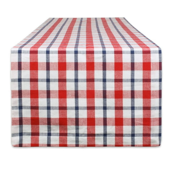 American Plaid Table Runner 14x108