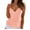Pink, variant on Prolriy Tank Top for Women Casual Tank Top V Neck Sleeveless Top Solid Color Vest Pullover Shirt Fashion Tunic Tank Top Summer Tops for Women Trendy Womens Tops Black L