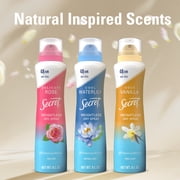 Secret Dry Spray Antiperspirant Deodorant, Vanilla and Argan Oil, 4.1 oz