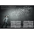 thumbnail image 4 of Felt Letter Board Message Board Baby Announcement Board Changeable Letter Boards with 340 Letters Numbers Sign Adjustable Tripod Stand Letterboard For, 4 of 6