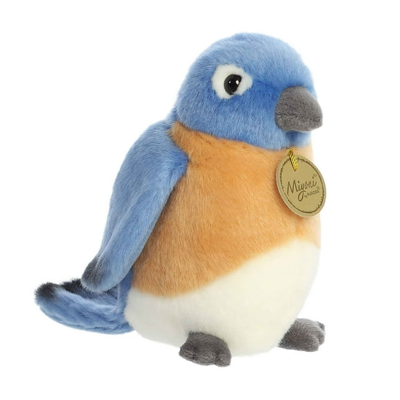 Aurora - Small Blue Miyoni - 5.5" Bluebird - Realistic Stuffed Animal