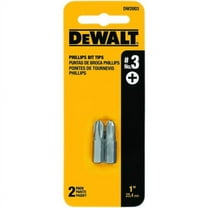 DeWalt DW2003 #3 1 Inch Pozi Drive Insert Bit, Each