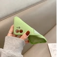 thumbnail image 6 of Color Wallet Phone Case Compatible with iPhone X/Xs, Simple Design, Handmade Purse Protective Business Case Hard Back Covers (Light Green, iPhone X/Xs), 6 of 14