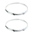 thumbnail image 2 of 1 Pair Snare Drum Hoop Hoop Instrument Ring Rim for Percussion Instrument 13 Inch 6 Hole, 2 of 8