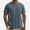 Blue, variant on Blmnix Mens Shirts Muscle Baggy Running Shirt Workout Shirts Undershirt Black Short Sleeve Crew Neck Graphic T-Shirts Men's Athletic Shirts & Tees,XL