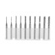 thumbnail image 1 of 10pcs Tungsten Carbide End Mill Engraving Bits Milling Cutter Cutting Edge1.0,1.5,2.0,2.5,3.0mm, 1 of 5