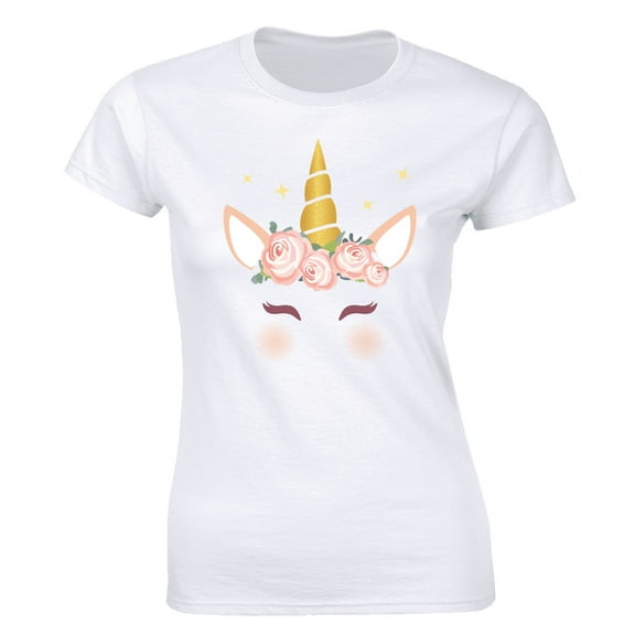 Unicorn Queen Funny Rainbow Hipster Meme Joke Women's T-Shirt