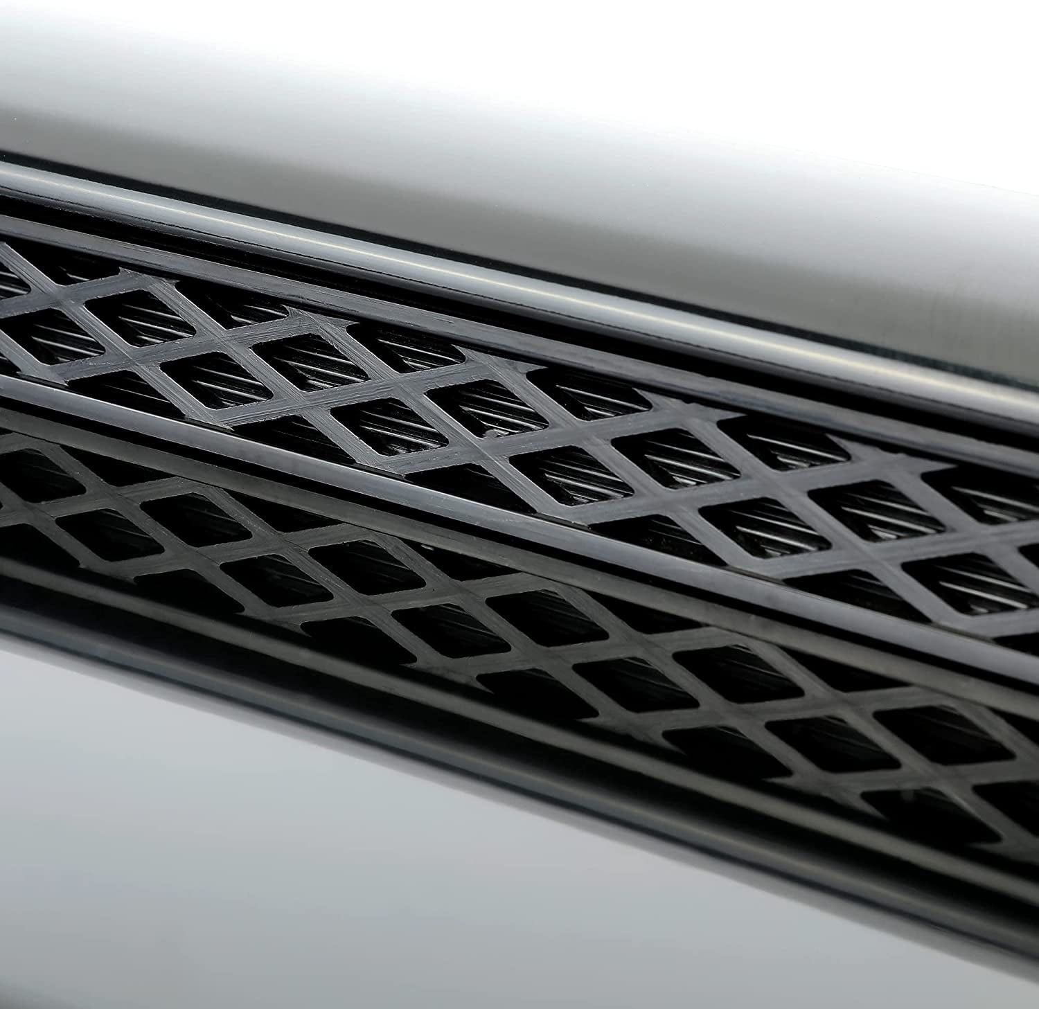 Ecotric Plastic Hood Scoop Upgrade Kit, Unpainted Black Compatible with 2010-2021 Toyota 4Runner