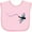 AD-Pink, variant on Inktastic Dragonfly Boys or Girls Baby Bib