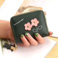 thumbnail image 2 of Kcolen Stylish Floral Tassel Zipper Wallet Multifunctional Card Holder Purse for Women Daily Use, 2 of 3