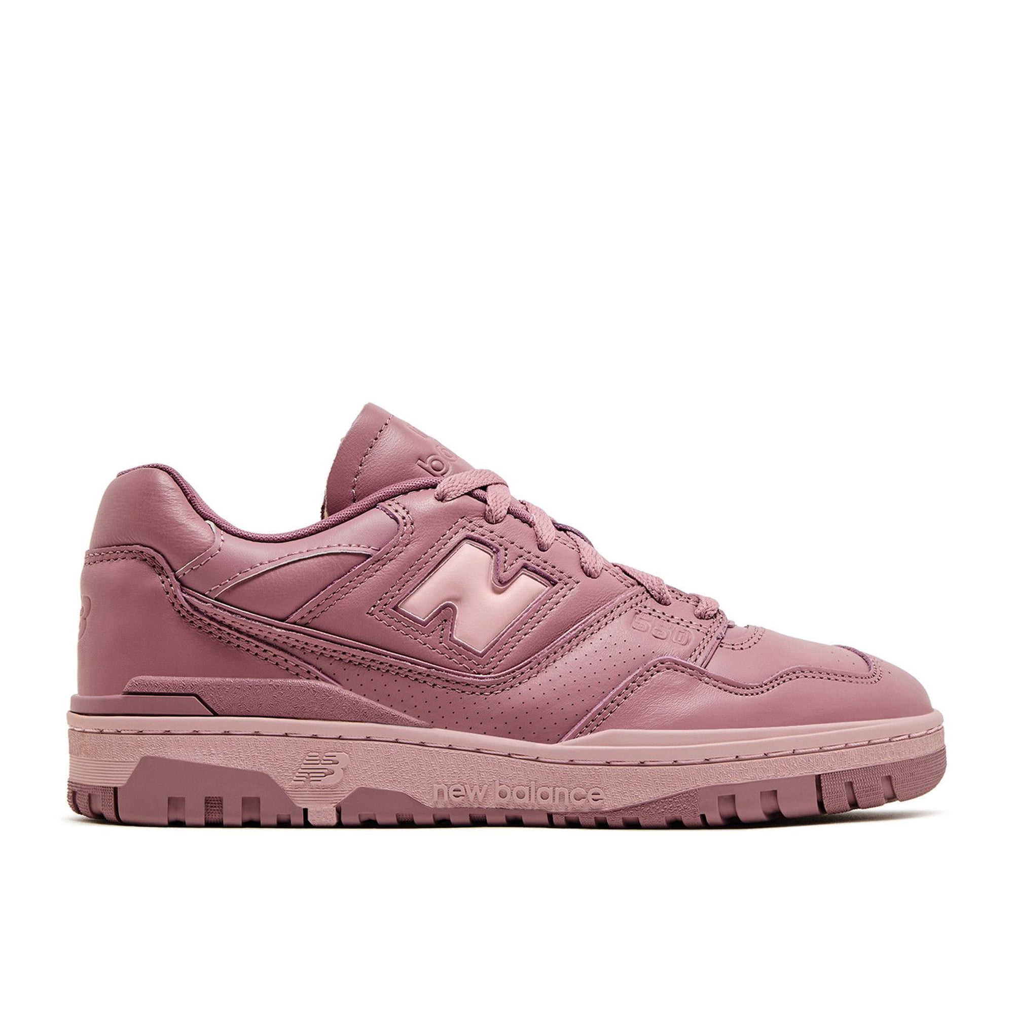 New Balance 550 Mens Shoes, Rosewood/Pink, Size 5