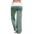 thumbnail image 3 of Sonducket Pantalones Sueltos Deportes Mujer Pantalones High Rise Casual Yoga Leggings Prendas para la parte inferior del cuerpo verde XXL, 3 of 5