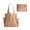 Coffee, variant on Foldable Tote Bag Large Capacity Waterproof Reusable Portable Storage Bag