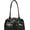 Black, variant on Chic Shoulder Bag for Women Glossy PU Leather Purses Fashion Small Tote Handbag Y2k Top Handle Satchel