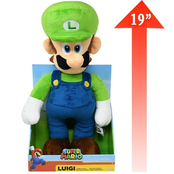 Nintendo - Jumbo Basic Plush Luigi 21"