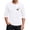 WhiteI&02#N1208, variant on Hearthz Valentines Day Shirt Men Heart Print 3/4 Length Sleeve Mens Henley Shirts Three Quarter Length Sleeve Mens Graphic T-Shirts