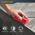 thumbnail image 3 of POWERTEC 1PK Diamond Hand Polishing Pads 100 Grits, Diamond Sanding Block for Polishing and Grinding Porcelain, Ceramic Tile, Glass, Granite, Stone, Wood & Metal (71905N), 3 of 7