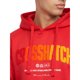 thumbnail image 2 of Crosshatch - Sudadera Flocked para Hombre (Rojo), 2 of 3