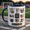 Black, variant on Georgia Patriotic Mug 3D Effect Ceramic Coffee Cup, Georgia America Gift