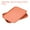 Orange, variant on Uxcell 4Pack 9.4"x6.7" Wheat Straw Plates Rectangular Dinner Plates Reusable, Dark Green