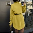 thumbnail image 3 of Suéter de cuello alto para mujer de otoño e invierno DMY0106264 moda cálida, 3 of 6