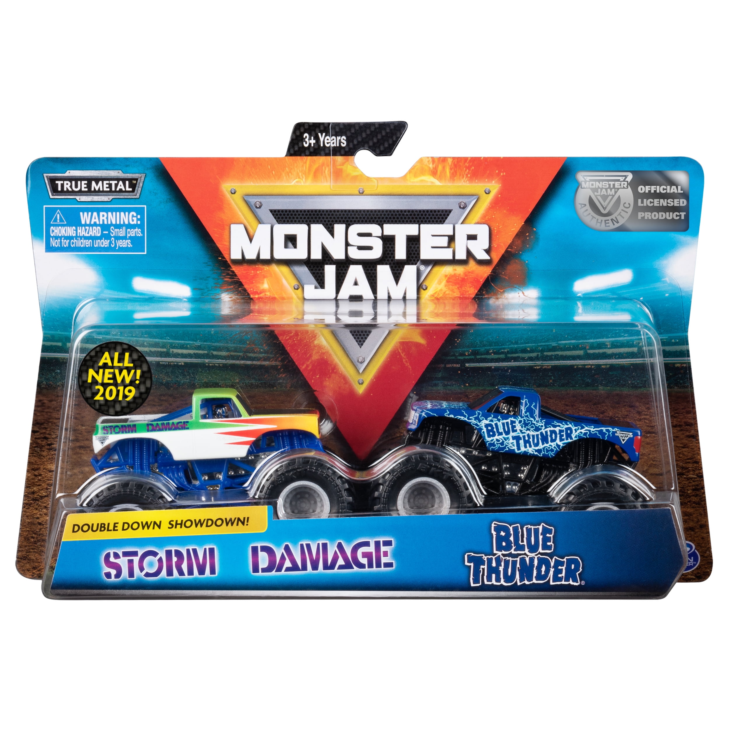storm damage monster truck toy