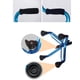 thumbnail image 4 of Bastones de trekking ajustables Bastones de senderismo ligeros, bastones de trekking de de telescopio para mujeres, hombres, Zulema Bastón cuádruple de aleación de aluminio, 4 of 8