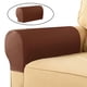 thumbnail image 3 of 1 par de fundas elásticas para reposabrazos de sofá, protector para muebles, sofá de dos plazas, sillón reclinable naranja, 3 of 9
