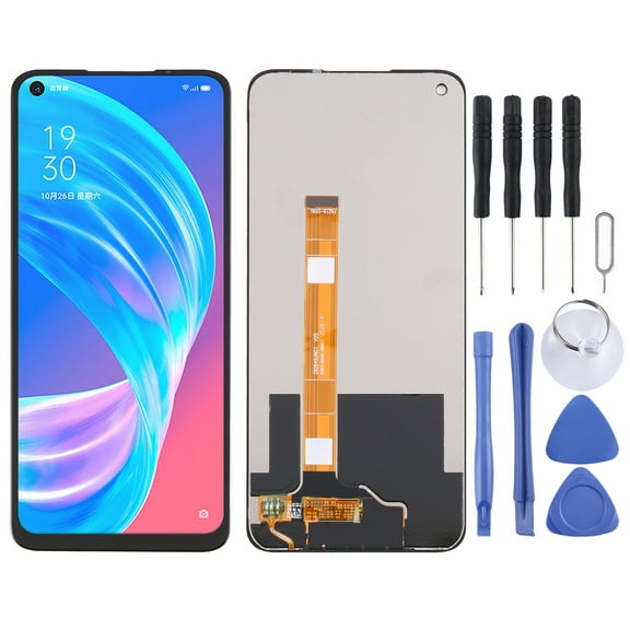 Cellphone Spare Parts  Original LCD Screen For OPPO A72 5G/K7X/A73 5G/A53 5G/Realme Q2/Realme V5 5G with Digitizer Full