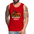 thumbnail image 2 of Retirement Vehicle Funny Zero Turn Lawn Mower Men’s Premium Tank, 2 of 8
