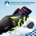 thumbnail image 2 of 1 Pairs Kids Winter Gloves Touchscreen Warm Thermal Water-Resistant for Boy Girl Running Cycling Snow Skiing in Cold Weather, 2 of 6