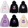 thumbnail image 2 of Sudadera con capucha de Sanrio para niños y niñas, suéter de algodón con dibujos animados de Anime Kawaii, Cinnamoroll, regalos de otoño, novedad, 2 of 4