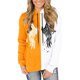 thumbnail image 1 of Sudadera holgada de manga larga con capucha y estampado clásico de Halloween para mujer Pompotops FGAJ17750, 1 of 4