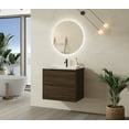 thumbnail image 2 of Ws Bath Collections Menta C70.100 WE Menta 30" Wall Mounted Single Basin Vanity Set -, 2 of 3