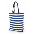 thumbnail image 7 of DII 100% Cotton, Machine Washable Heavy Duty Canvas Reusable Shopping Tote Bag, Natural and Nautical Blue Stripe, Set of 3, 7 of 7