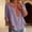 Light Violet, variant on Womens Tops Casual Solid Stand Collar Button Down Shirt Spring Summer Shirts for Women Beige L