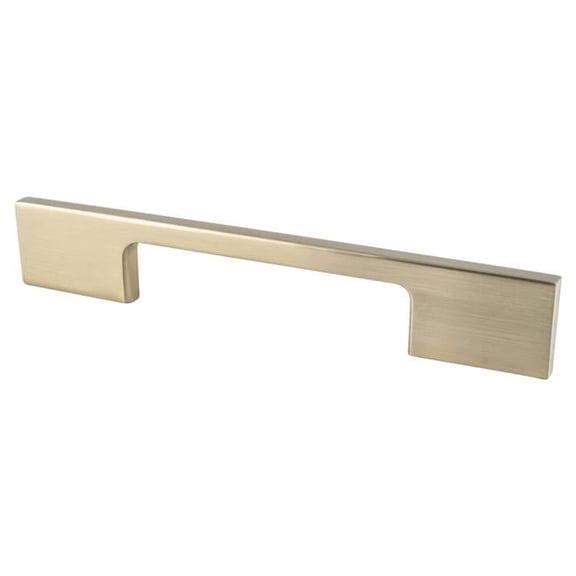 96 mm Contemporary Advantage Two CC Champagne Rectangle Pull