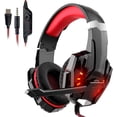 thumbnail image 1 of 1 Uds. Auriculares para juegos (negro rojo 3,5) Ormromra CZDZ-ZC148, 1 of 6