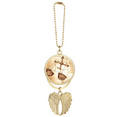 thumbnail image 1 of September October Libra Constellation Zodiac Car Keychain Angel Wing Pendant, 1 of 4