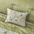 thumbnail image 6 of GDF Studio 7-Piece Embroidered Comforter Set, Elegant Transitional Bedding, King Size, Green, 6 of 9