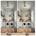 thumbnail image 2 of S4Sassy Ethnic Floral Wallpaper - Asian Style Wall Covering, 25" x 120" Self-Adhesive Textured Vinyl Wallpaper, Decorative Wall Wrap, Easy DIY Decor For Bedroom, Living Room, Living Spaces - Beige, 2 of 7