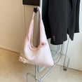 thumbnail image 3 of Bolso Hobo Hombro para Mujer Nailon Con Flores Las Axilas Compras, 3 of 9