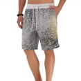 thumbnail image 2 of EOYWHK Beach Shorts with Pockets Elastic Waist Drawstring Mens Casual Shorts Soft Lightweight Breathable Workout Shorts for Men Gray, Size L, 2 of 5